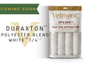 Duraxton Polyester Blend - White 1/4"