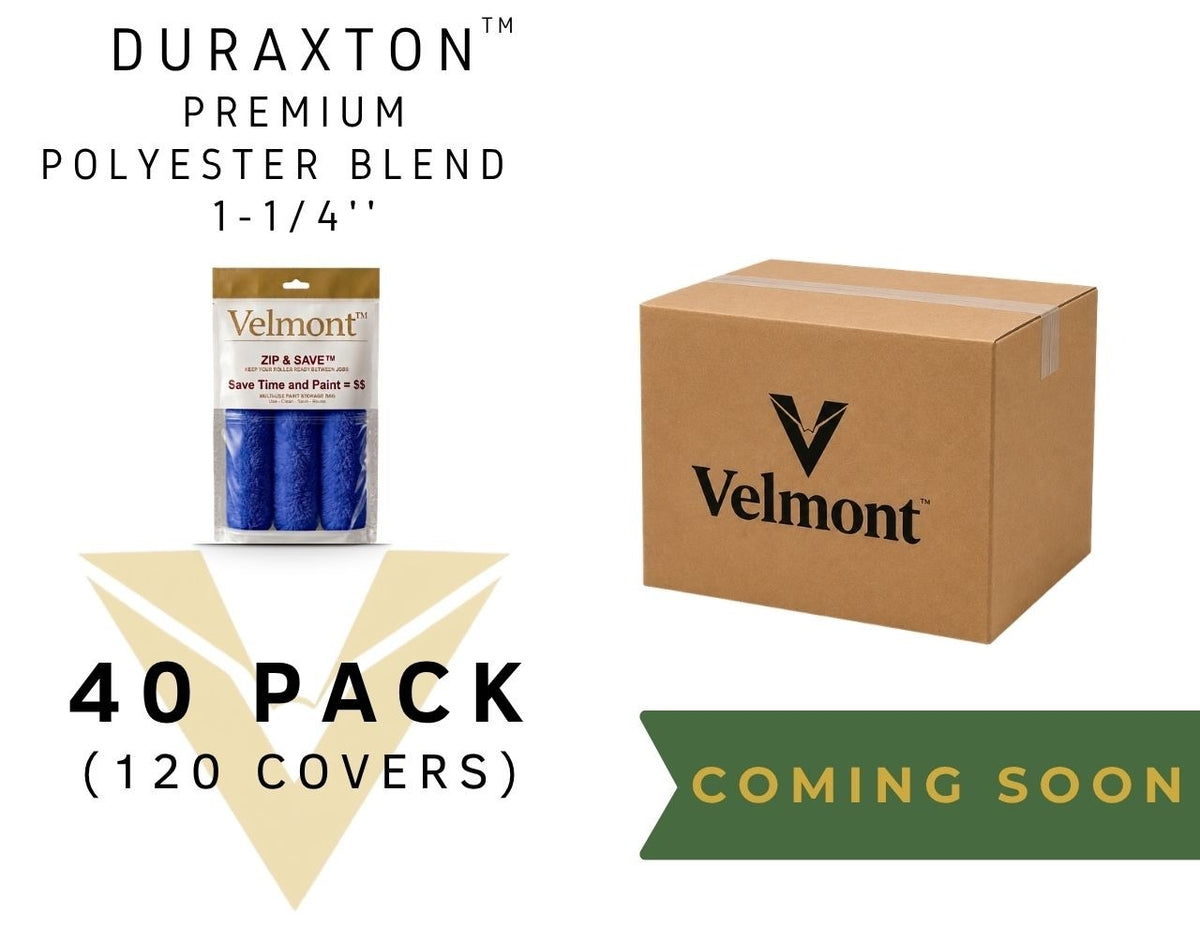 Duraxton - Premium Polyester Blend 1-1/4'' - 40 Pack (120 Covers)
