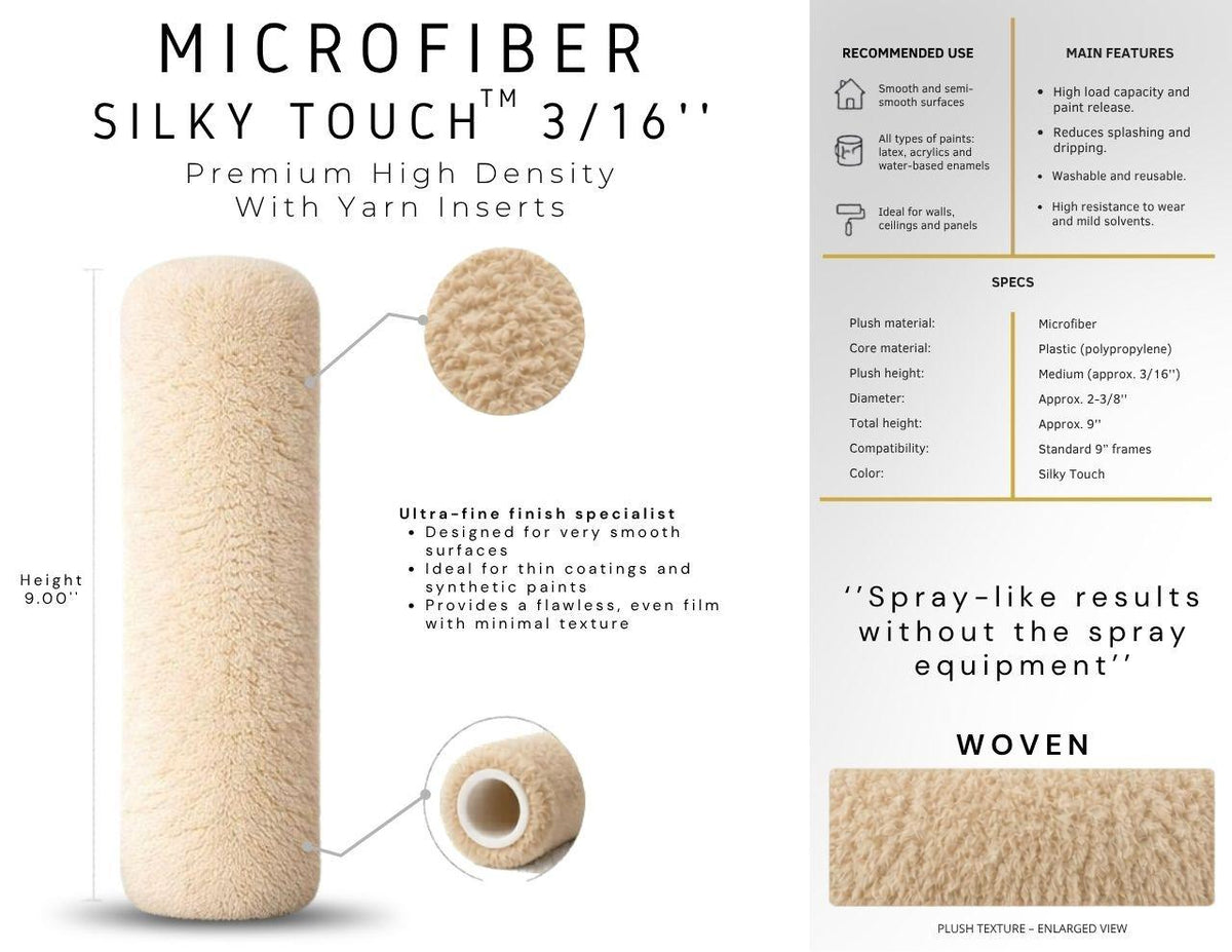 Microfiber - Silky Touch 3/16"