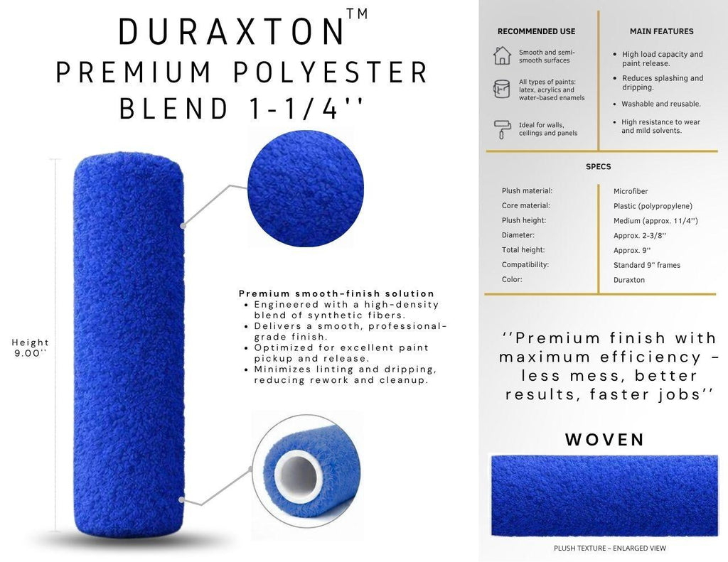 Duraxton - Premium Polyester Blend 1-1/4''