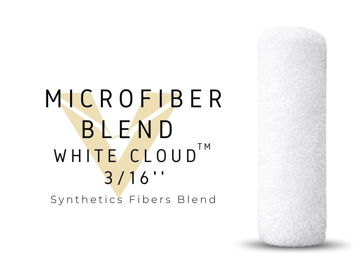 Microfiber Blend - White Cloud 3/16"